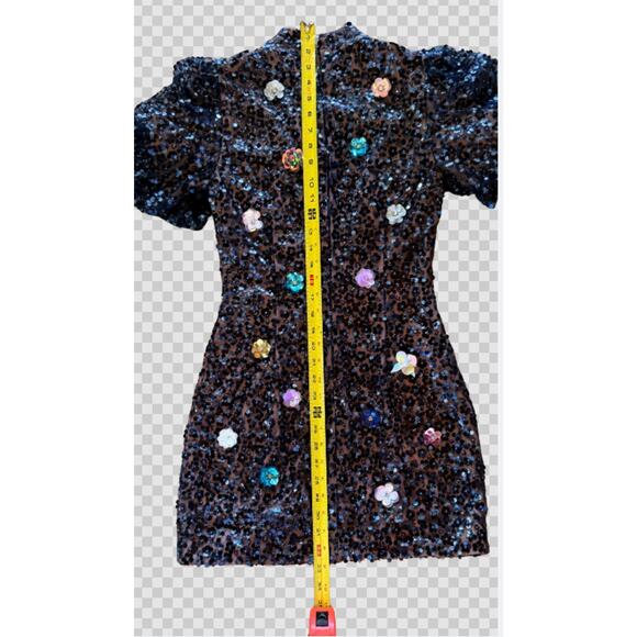 Queen Of Sparkles Sequin Mini Dress - Picture 4 of 8